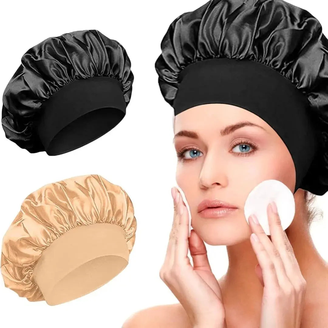 Shower Cap Female Nursing Satin Sleeping