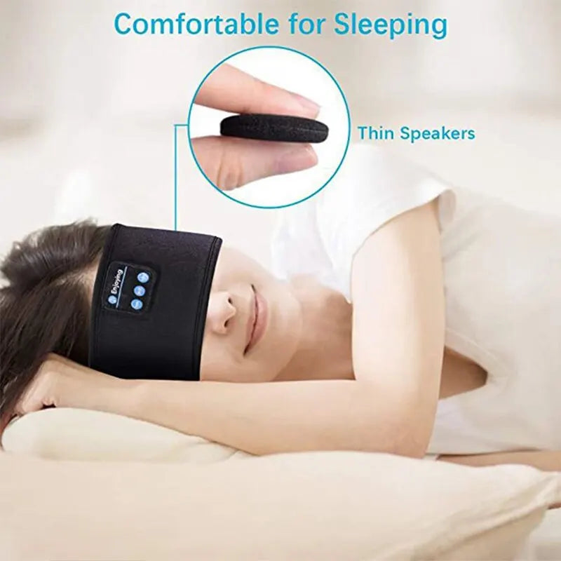 Fone Bluetooth Earphones Sports Sleeping